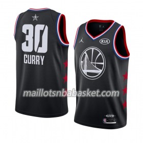 Maillot Homme Golden State Warriors Stephen Curry 30 2019 All-Star Jordan Brand Noir Swingman